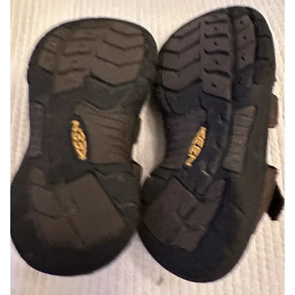 KEEN Toddler Boy Girl 12‎ Targchee II Active Sport Sandals 1009996 Brown Leather